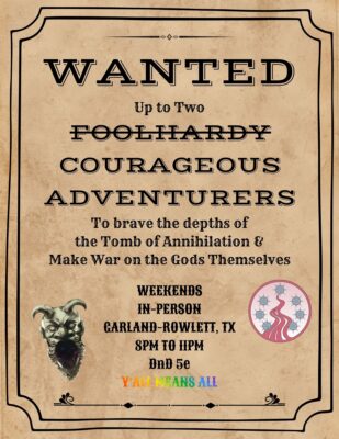 WANTED
