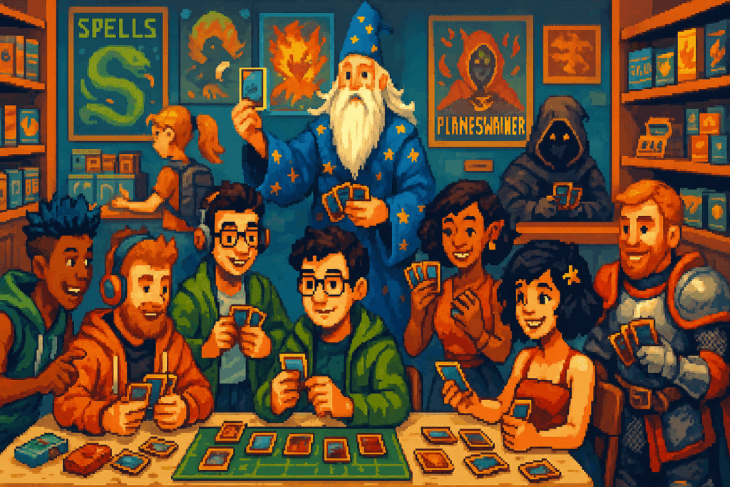 Gaming Store Adventures in Pixel Art